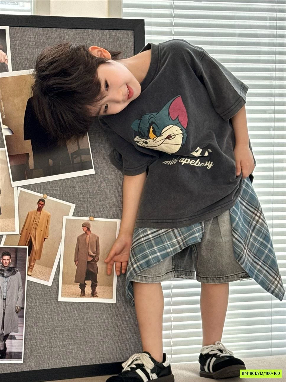 ÁO THUN MÈO TOM SNIDOLS