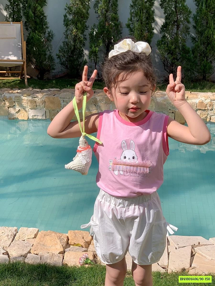 ÁO SÁT NÁCH THỎ PHỐI REN