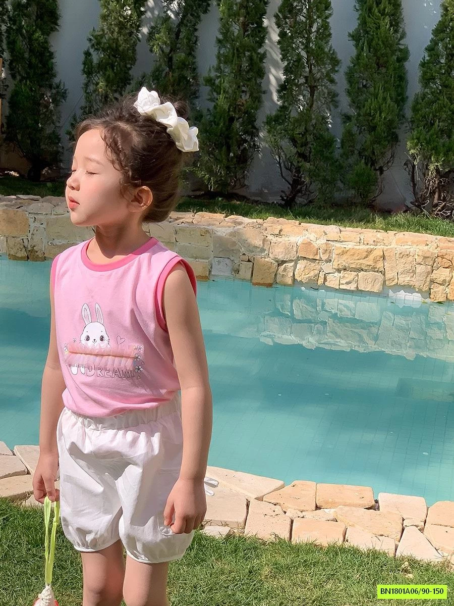 ÁO SÁT NÁCH THỎ PHỐI REN