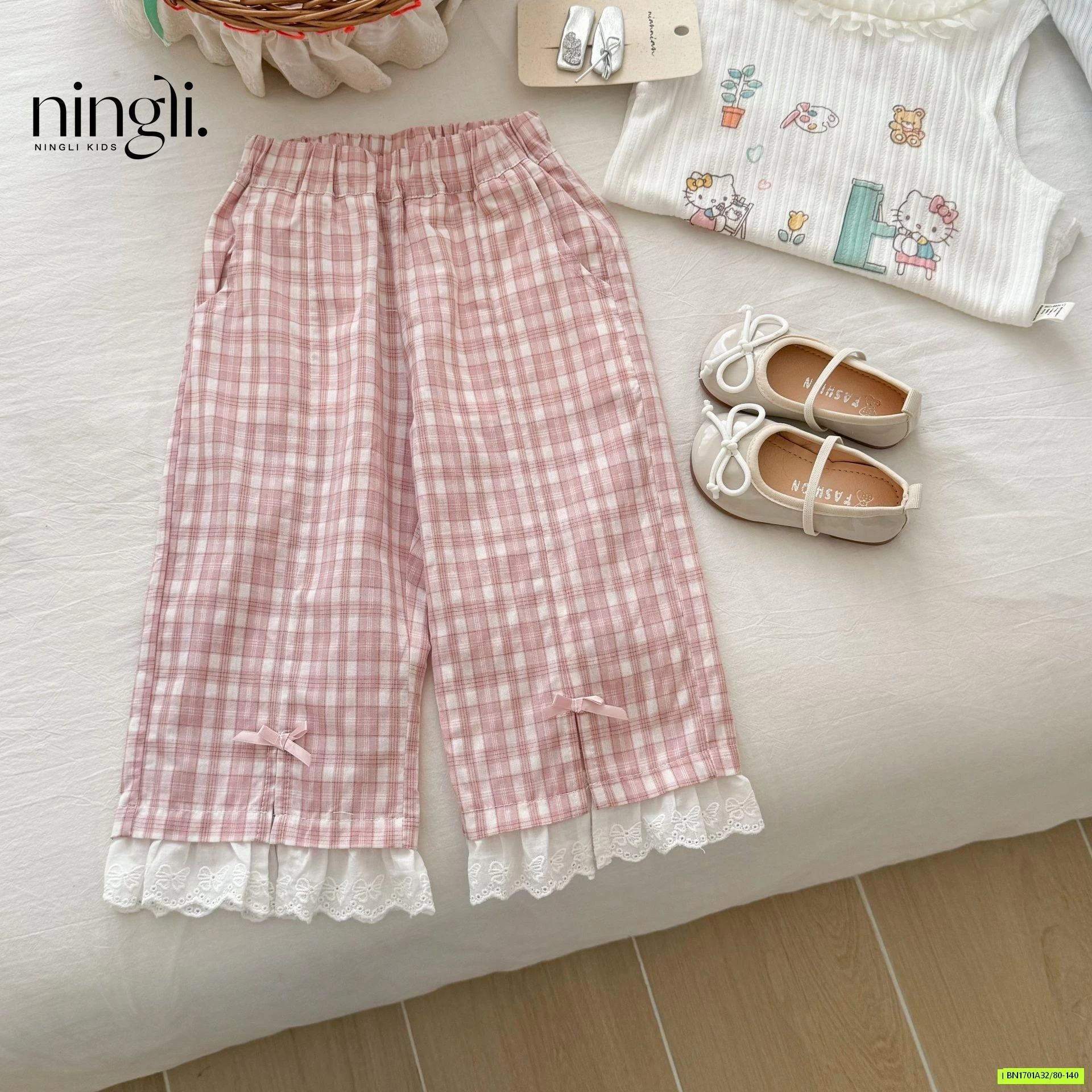 SÉT ÁO IN HÌNH QUẦN SUÔNG NINGLI