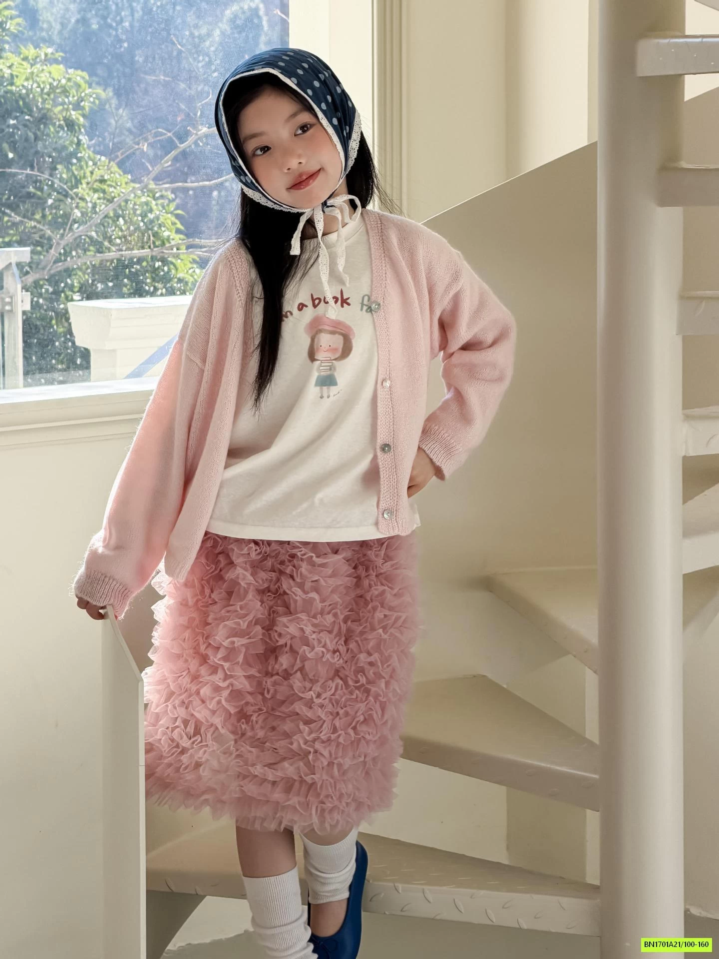 SÉT CARDIGAN MIX CV HỒNG