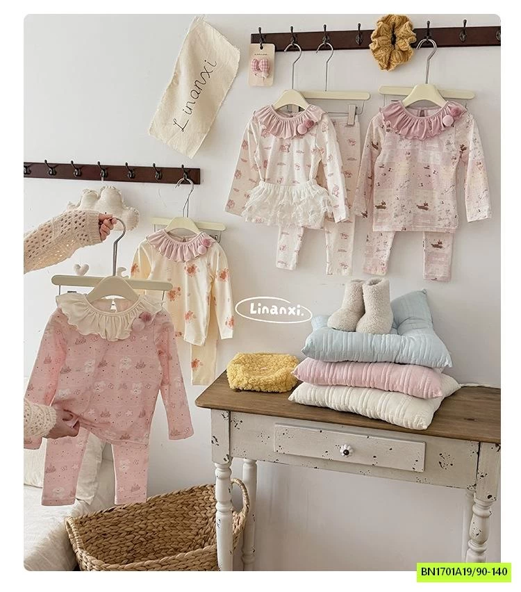 BỘ NỈ HOMEWEAR LINANXI MÙA XUÂN