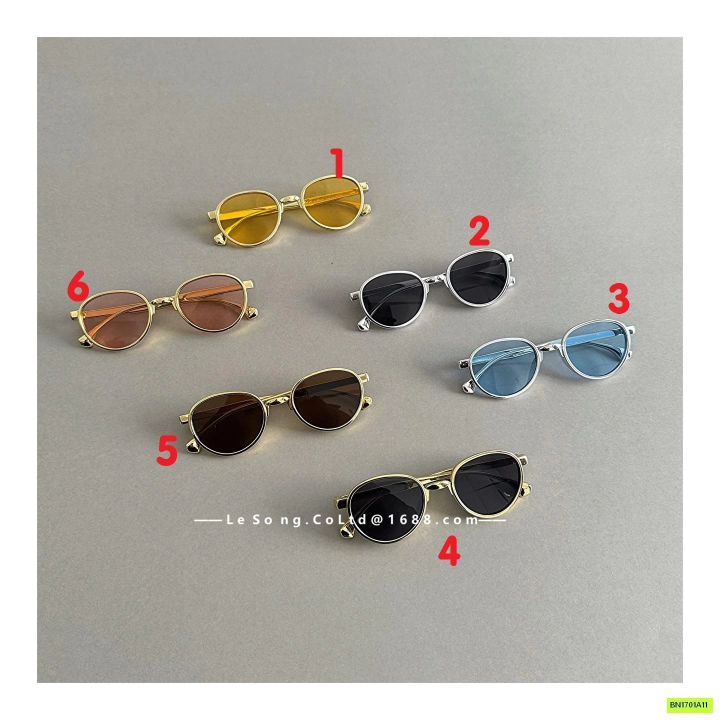 KÍNH RÂM MẮT TRÒN VIỀN KHUNG