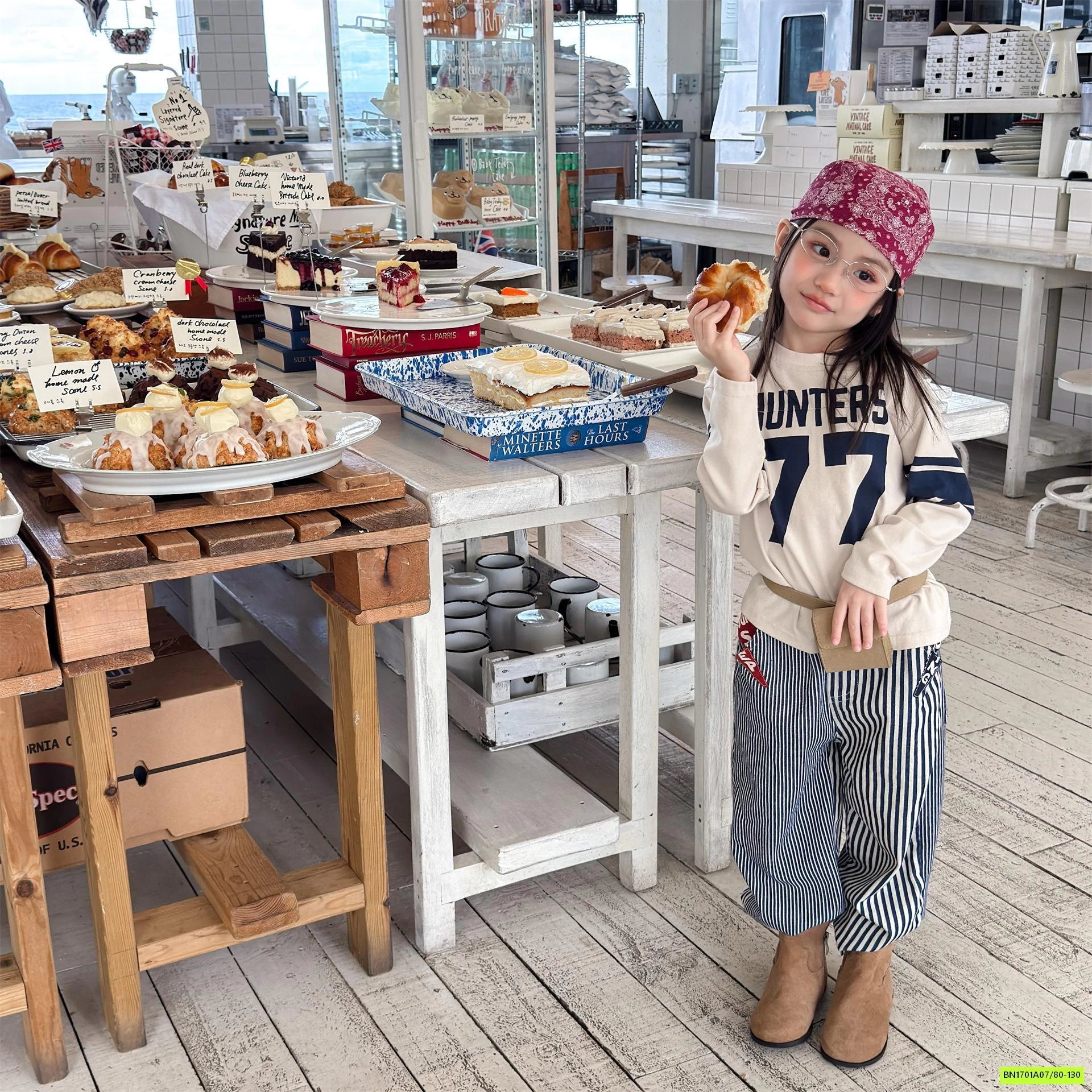 ÁO THUN 77 PHỐI KẺ 7026 ADBABY