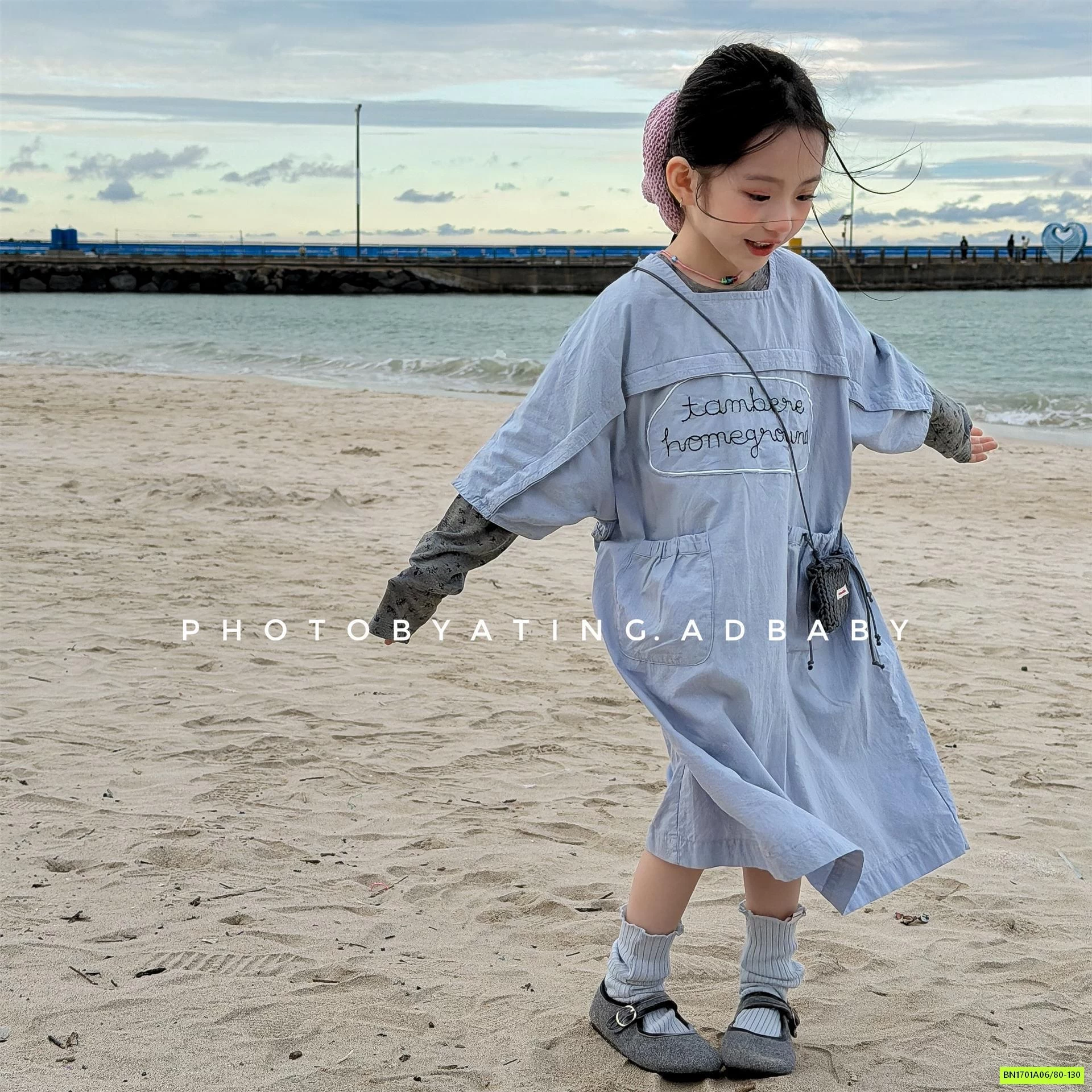 ĐẦM THÔ SUÔNG THÊU CHỮ 7012 ADBABY