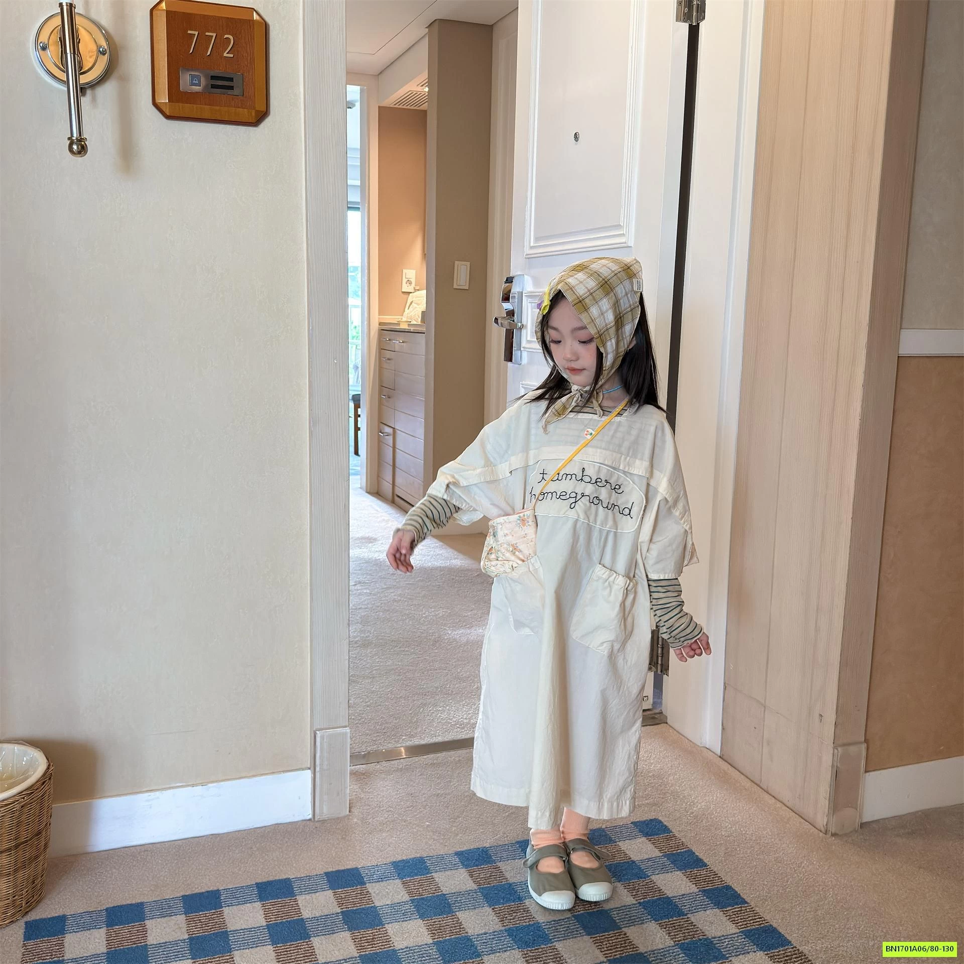 ĐẦM THÔ SUÔNG THÊU CHỮ 7012 ADBABY