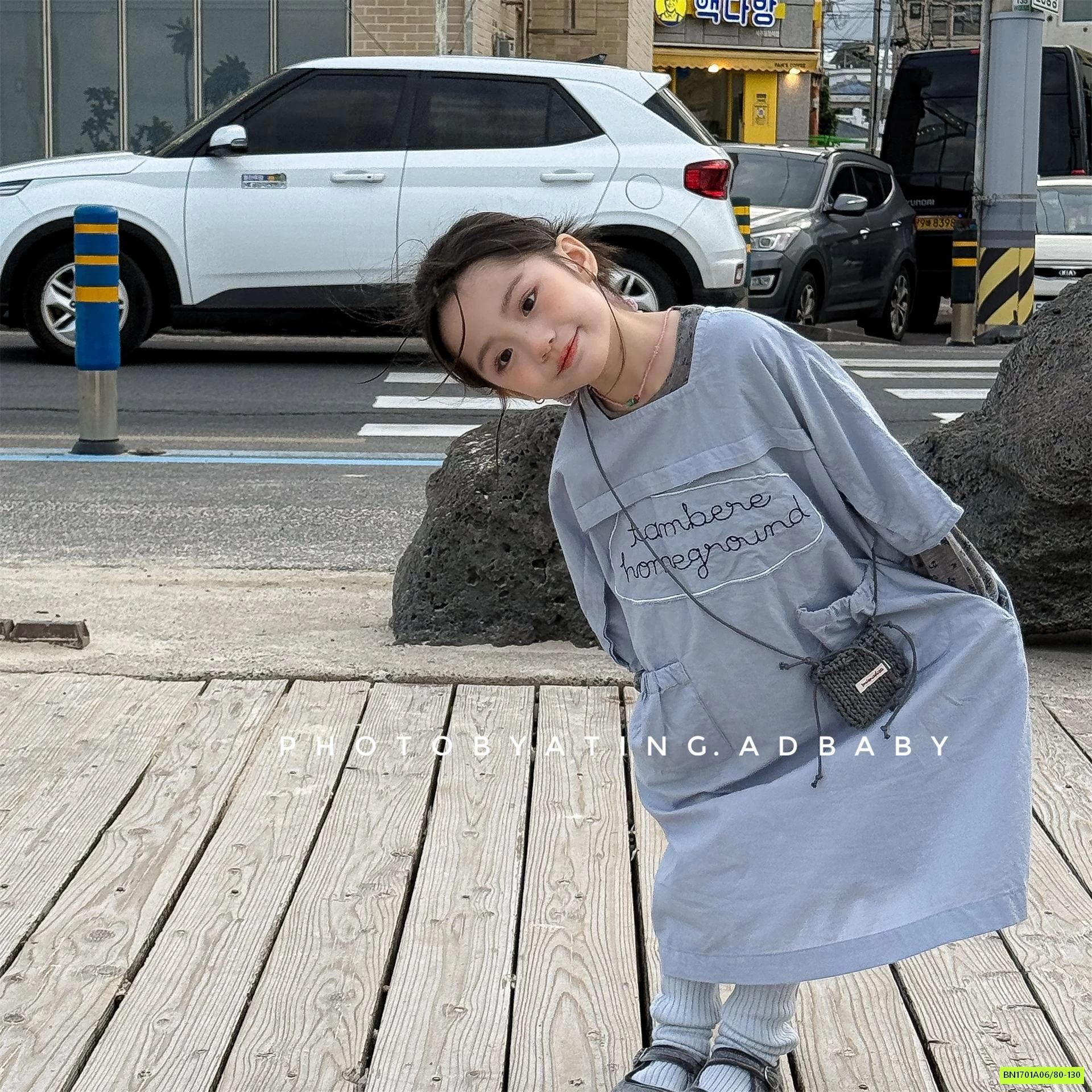 ĐẦM THÔ SUÔNG THÊU CHỮ 7012 ADBABY