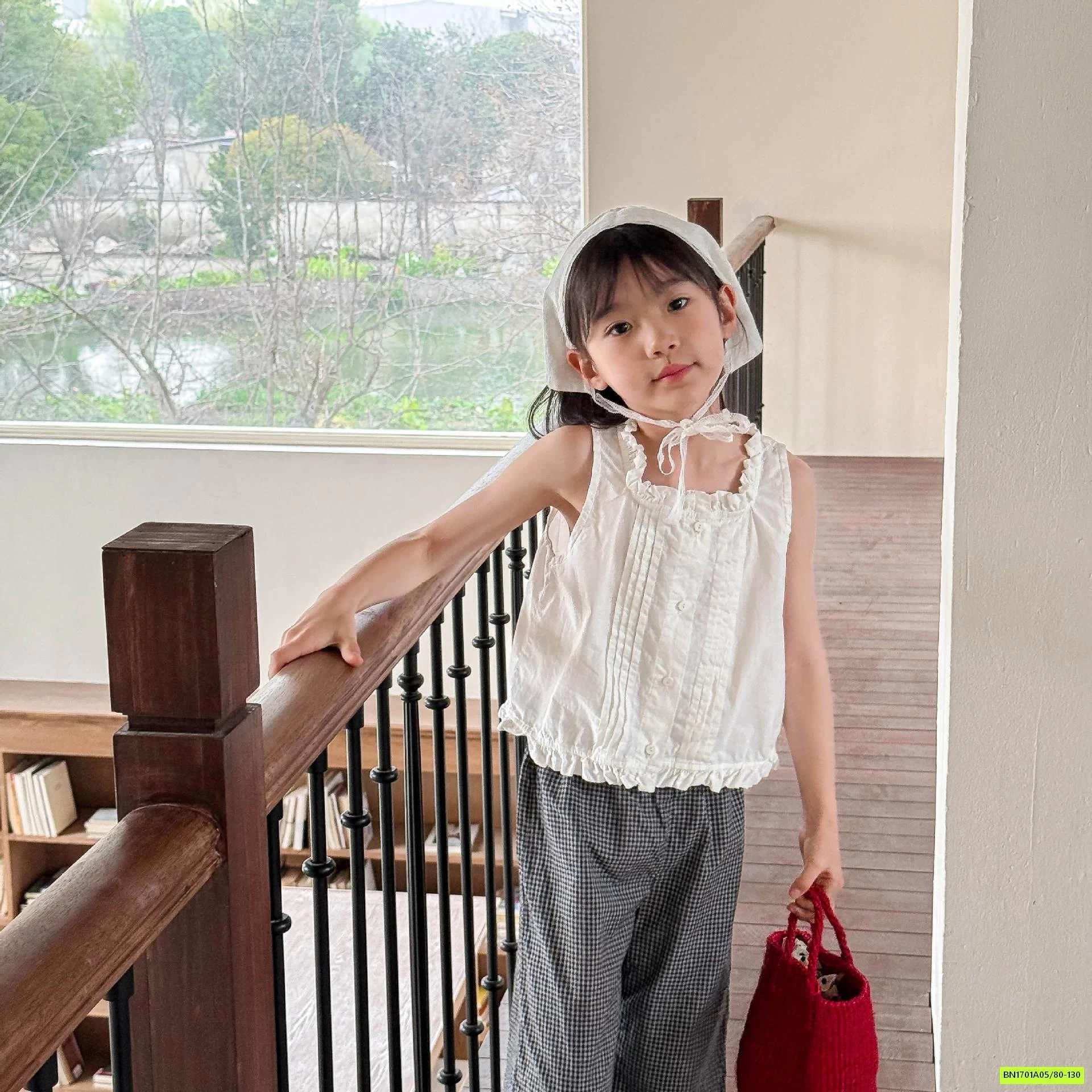 SƠ MI SÁT NÁCH VIỀN BÈO 6213 ADBABY