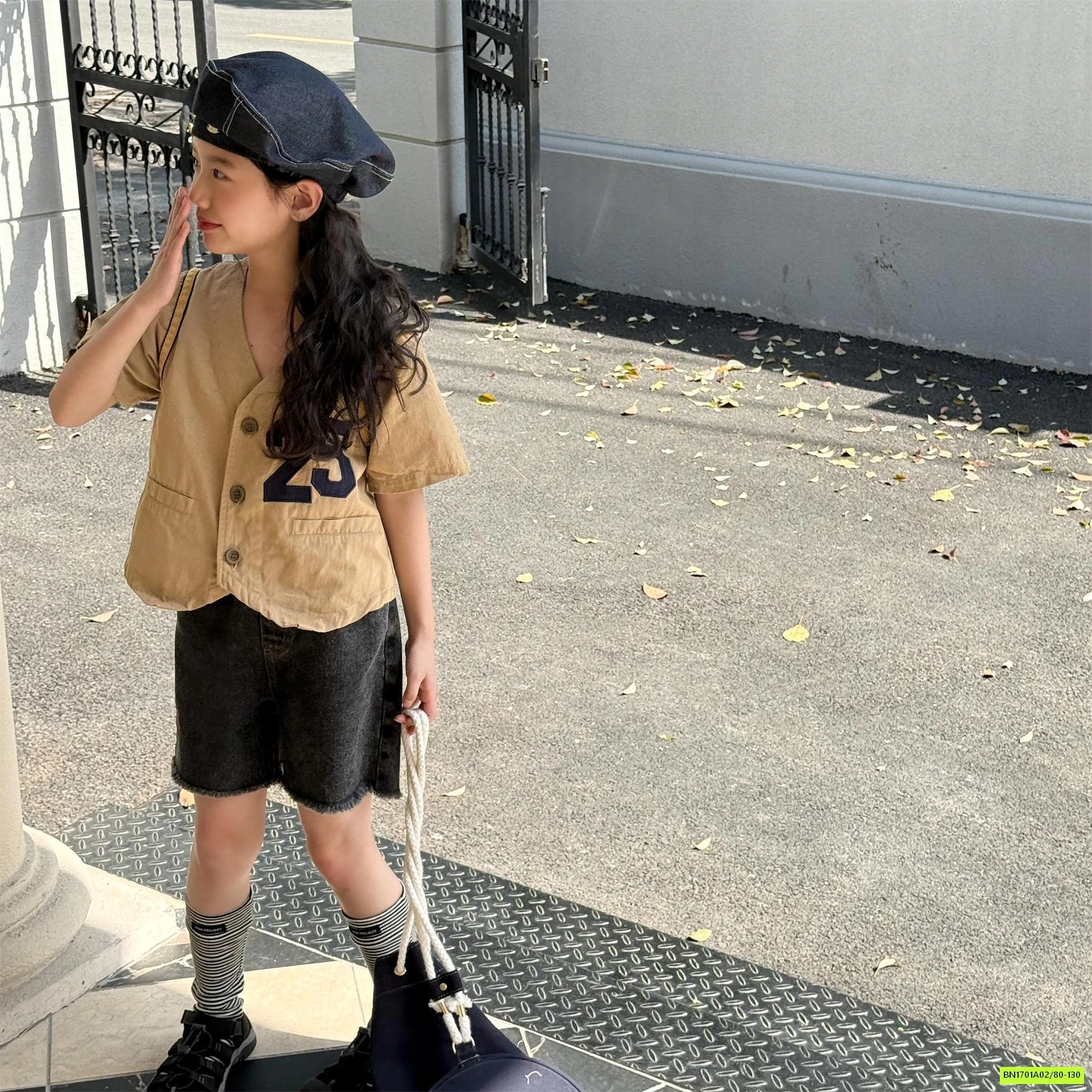 BLAZER NGẮN TAY VẠT NHỌN 6262 ADBABY