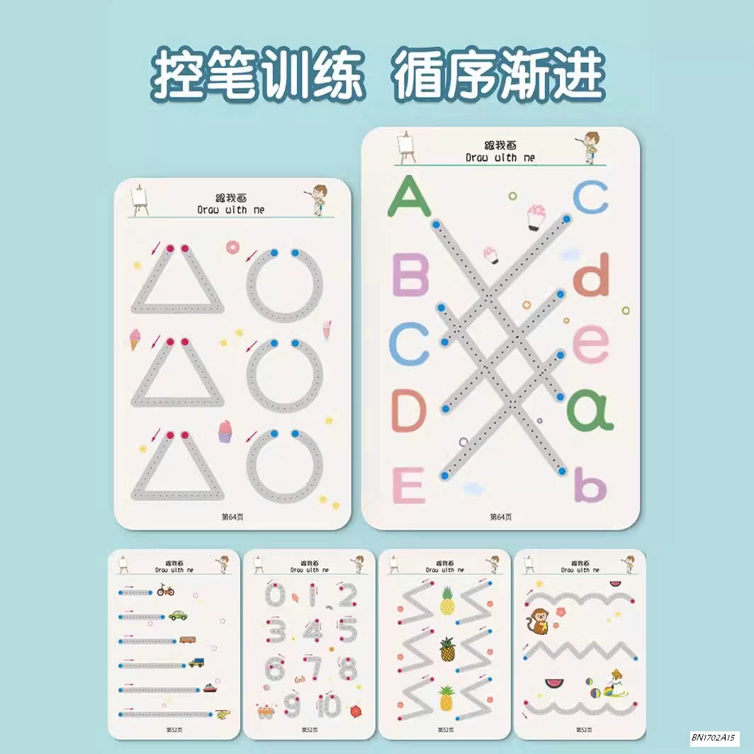 BỘ TẬP VIẾT XÓA ĐƯỢC