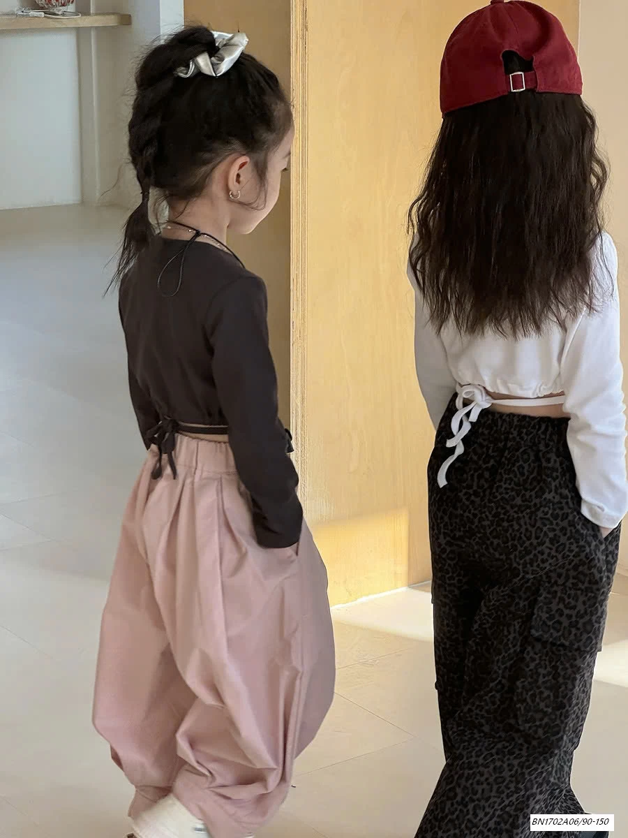 CROPTOP DÀI TAY KHOÉT LƯNG