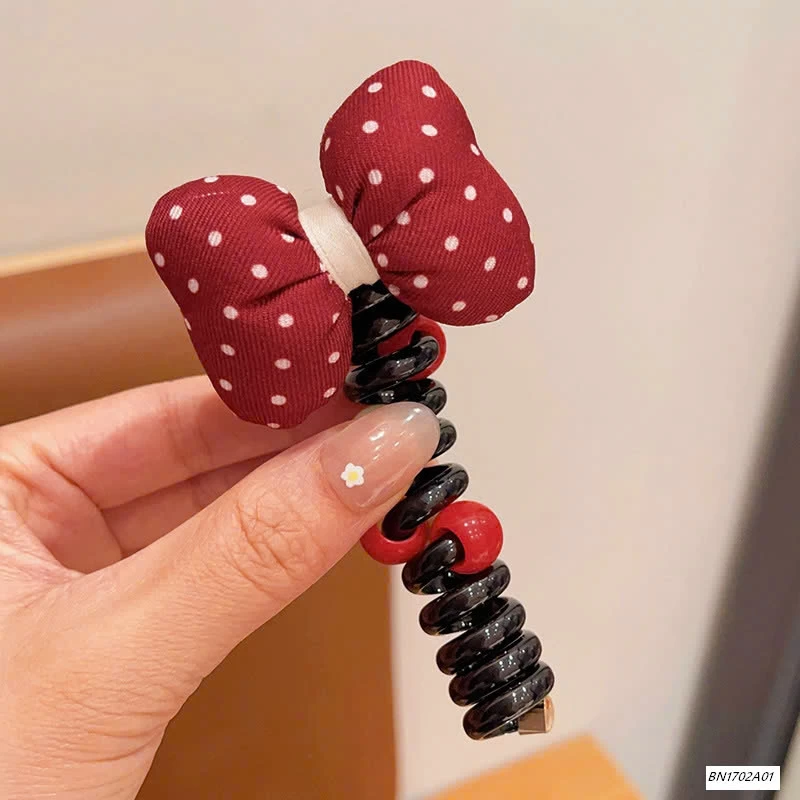 SÉT 4 DÂY BUỘC TÓC LÒ XO