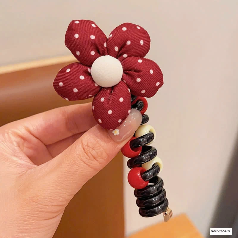 SÉT 4 DÂY BUỘC TÓC LÒ XO