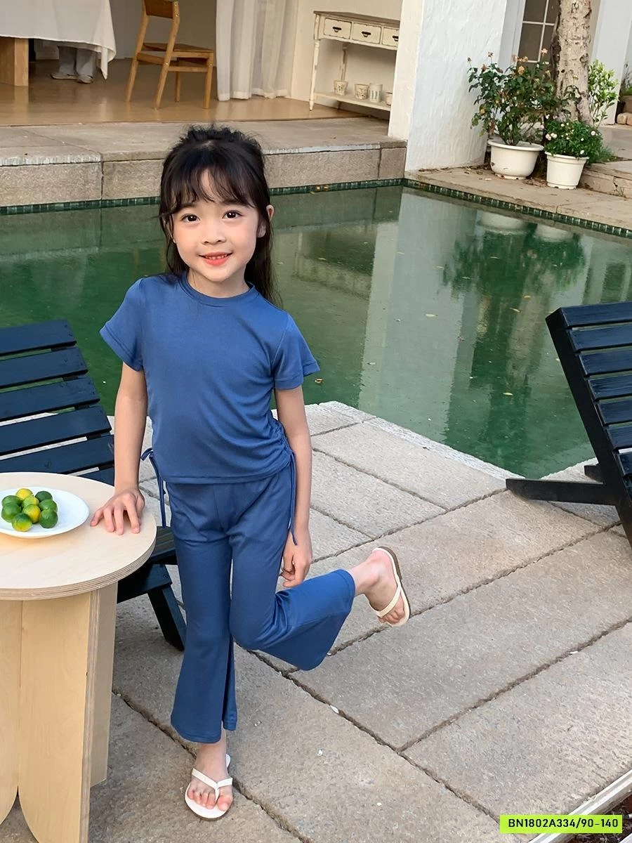 SÉT BỘ THUN LOE ÁO RÚT EO