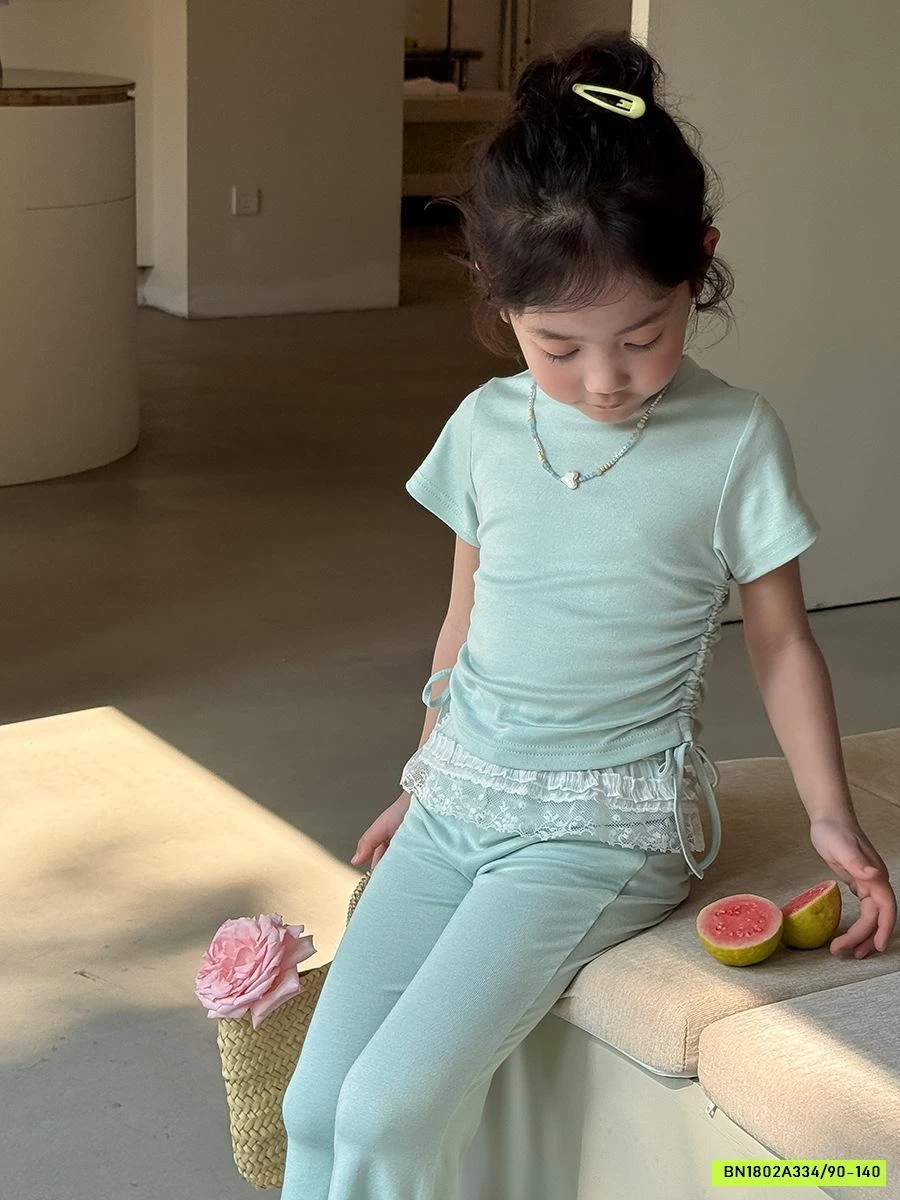 SÉT BỘ THUN LOE ÁO RÚT EO