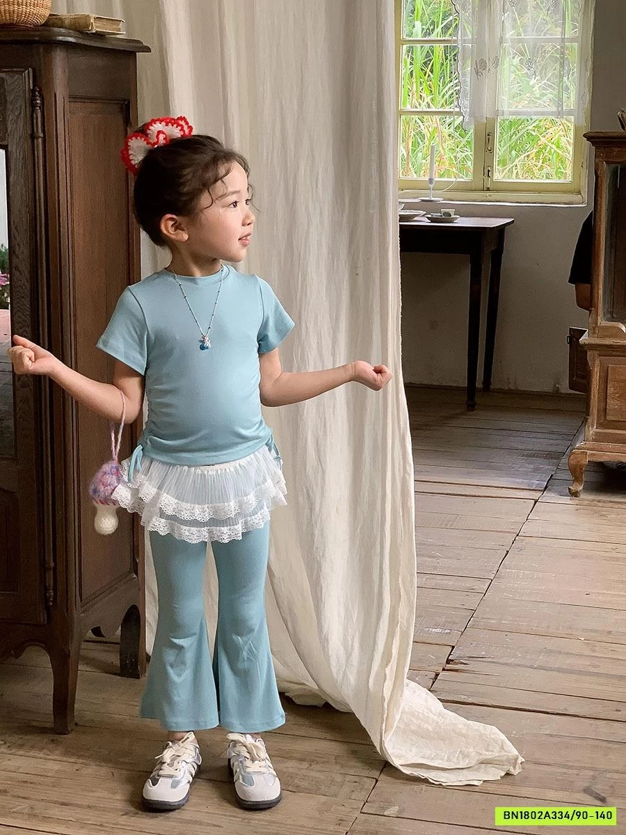 SÉT BỘ THUN LOE ÁO RÚT EO