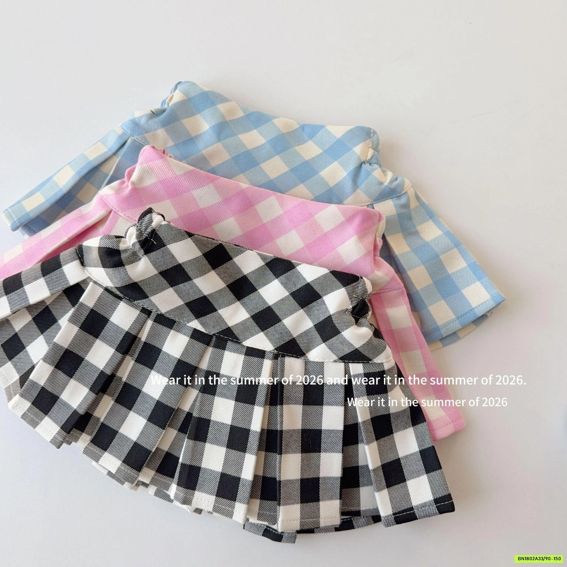 ÁO 2 DÂY KITTY MIX CV CARO T&Q KIDS