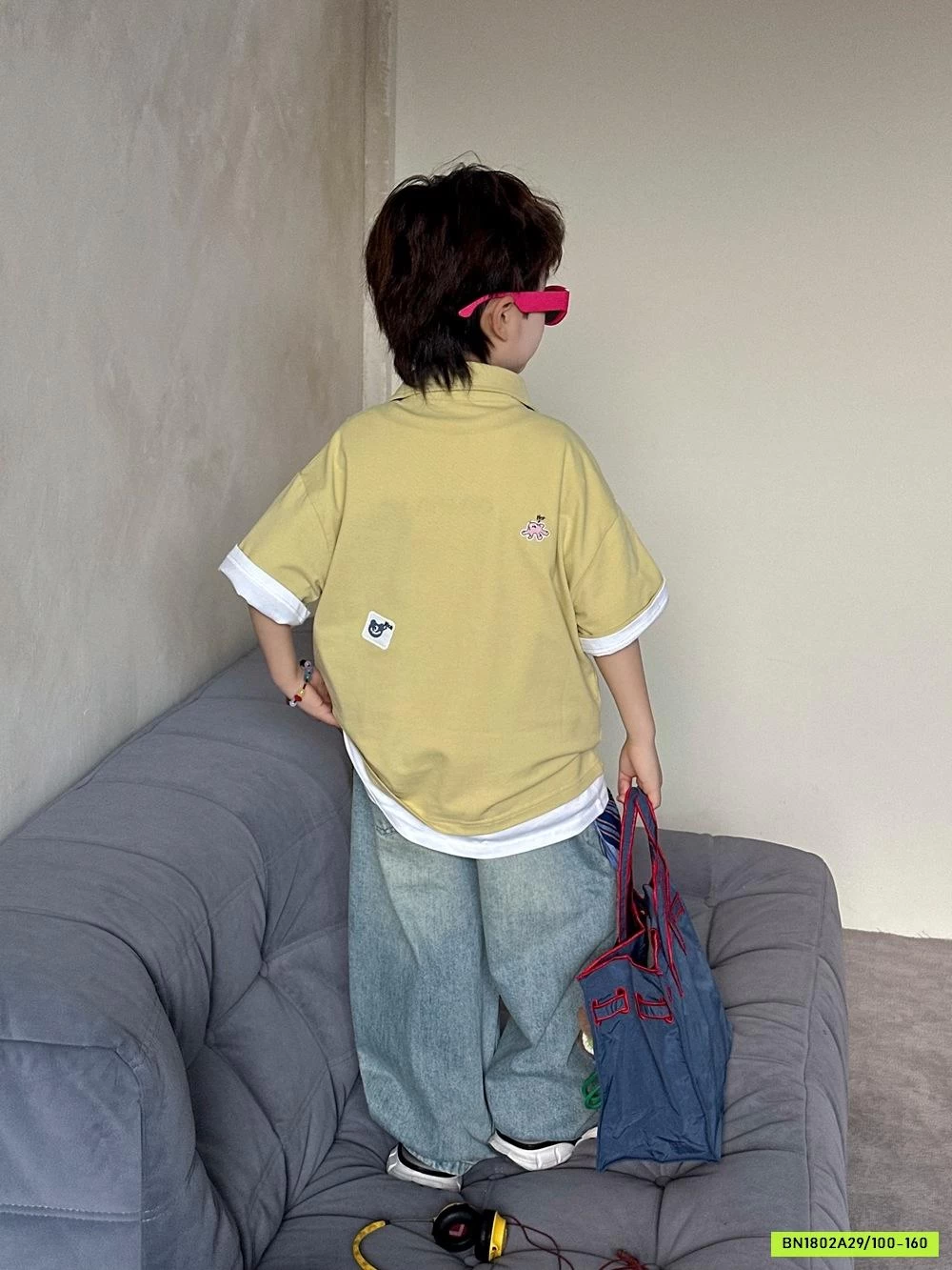 POLO VÀNG IN HÌNH AFTE