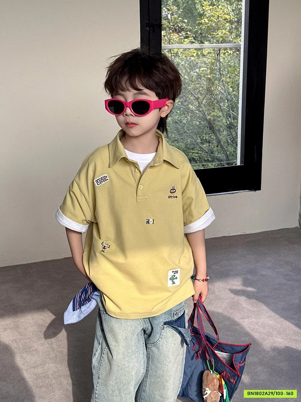 POLO VÀNG IN HÌNH AFTE