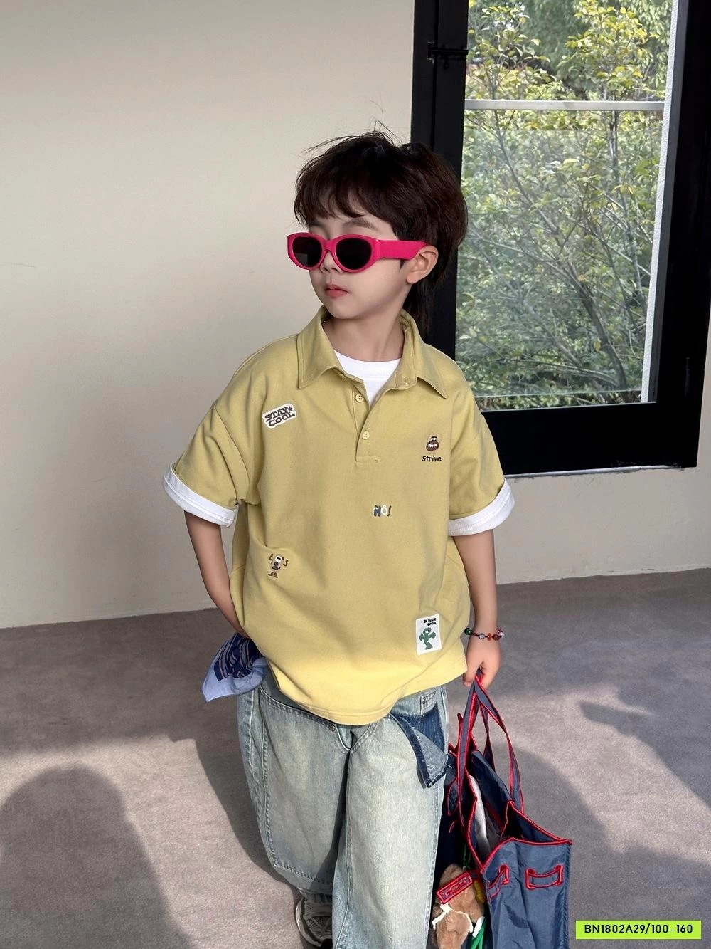 POLO VÀNG IN HÌNH AFTE