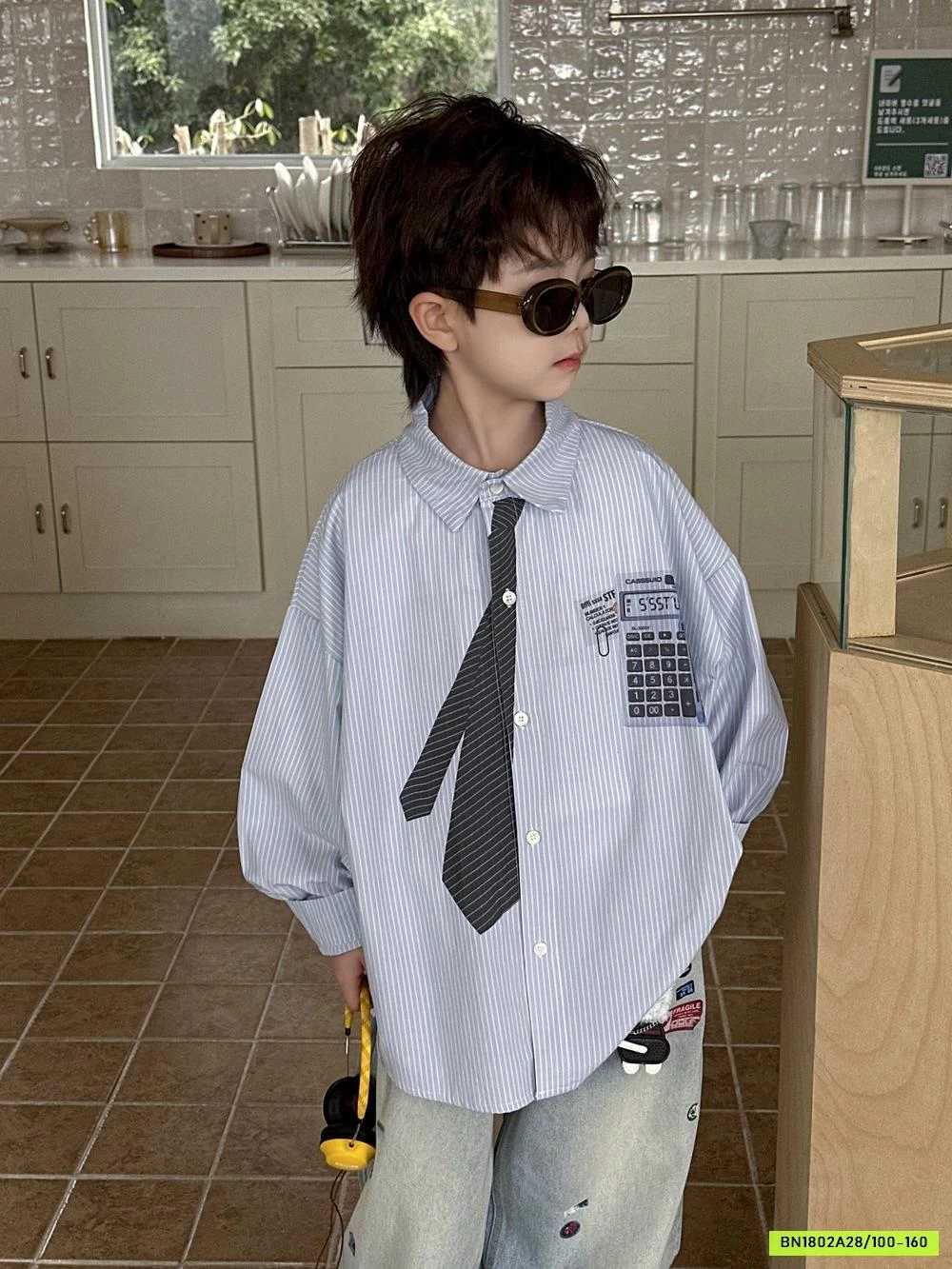 SƠ MI SỌC IN HÌNH CAVAT AFTE