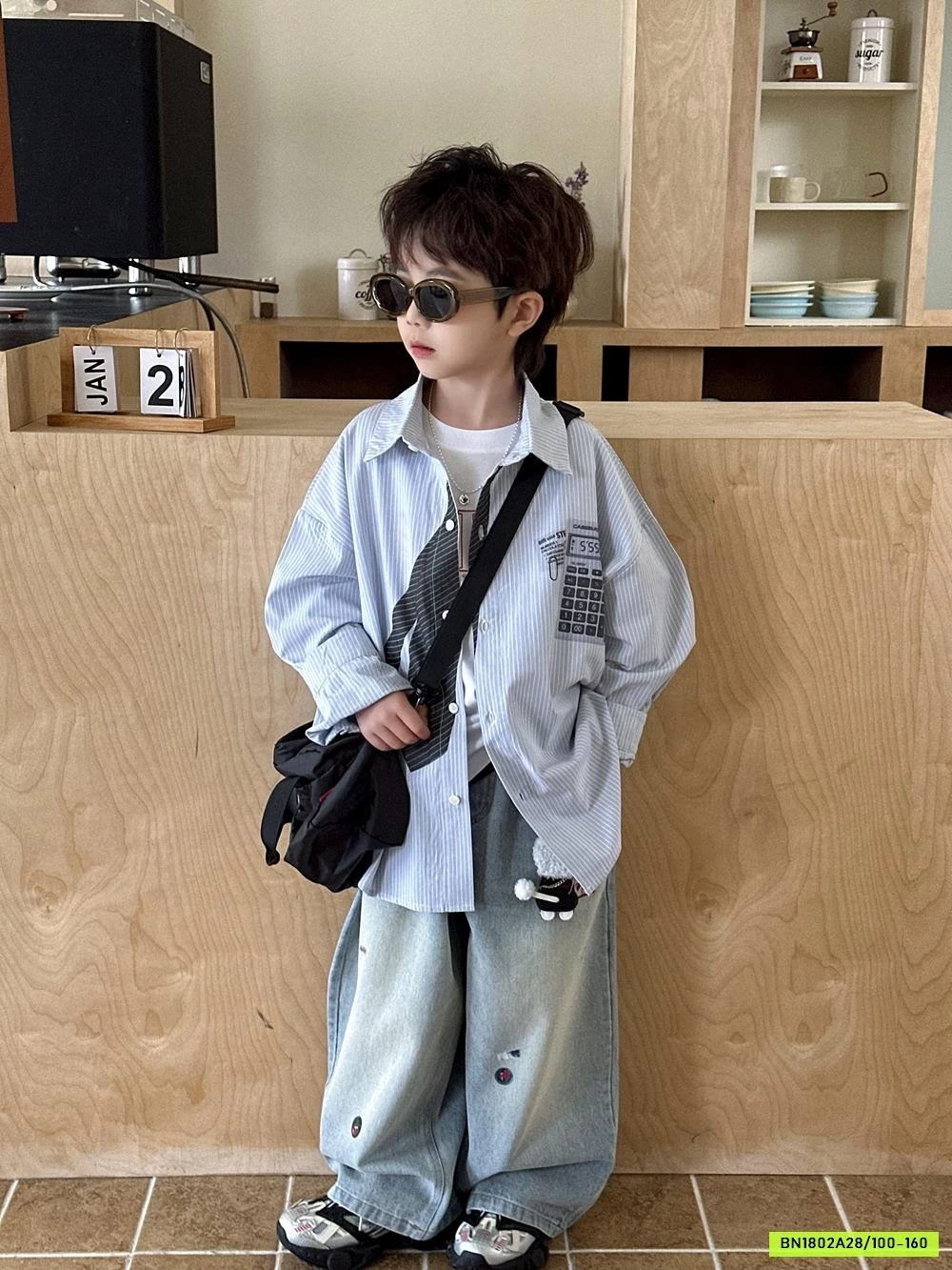 SƠ MI SỌC IN HÌNH CAVAT AFTE