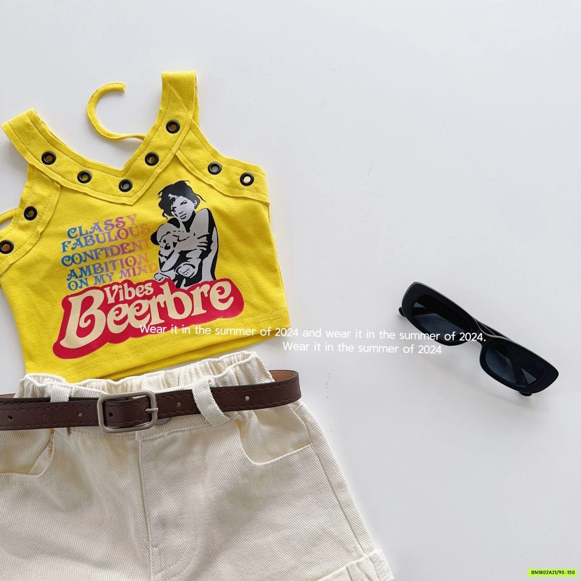 SHORT GẤP GẤU T&Q KIDS