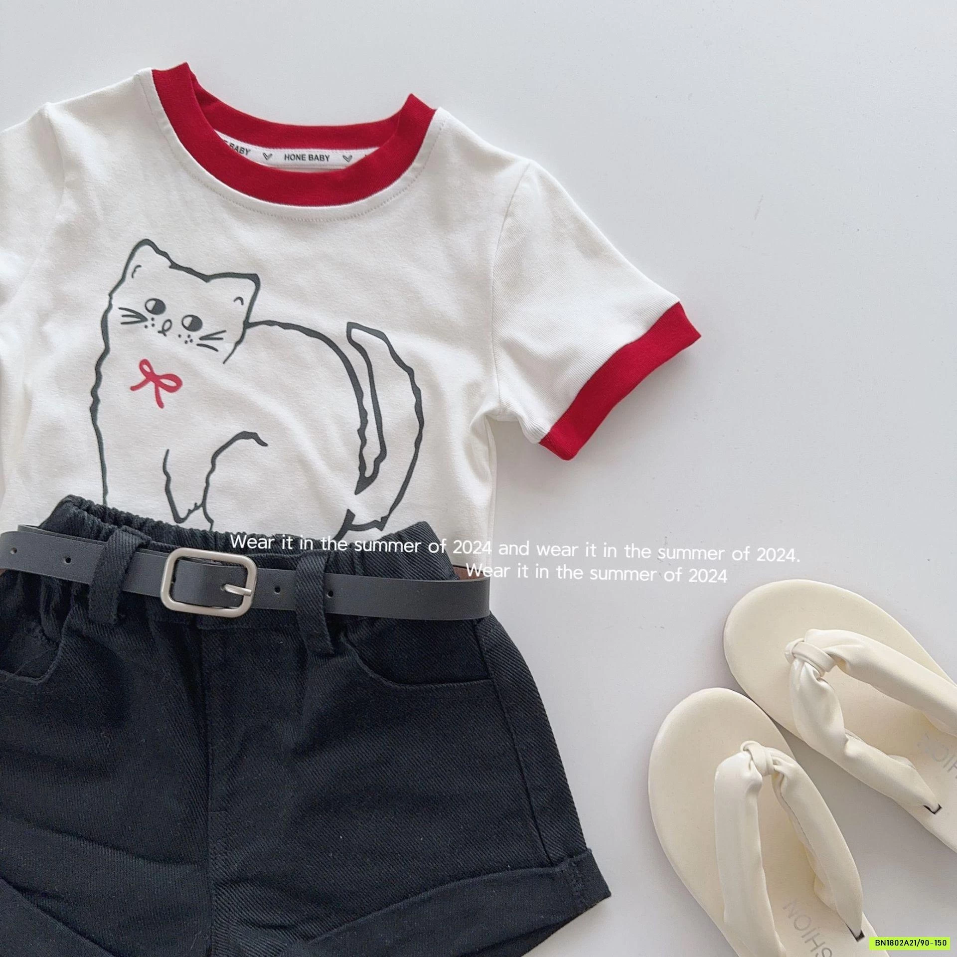SHORT GẤP GẤU T&Q KIDS