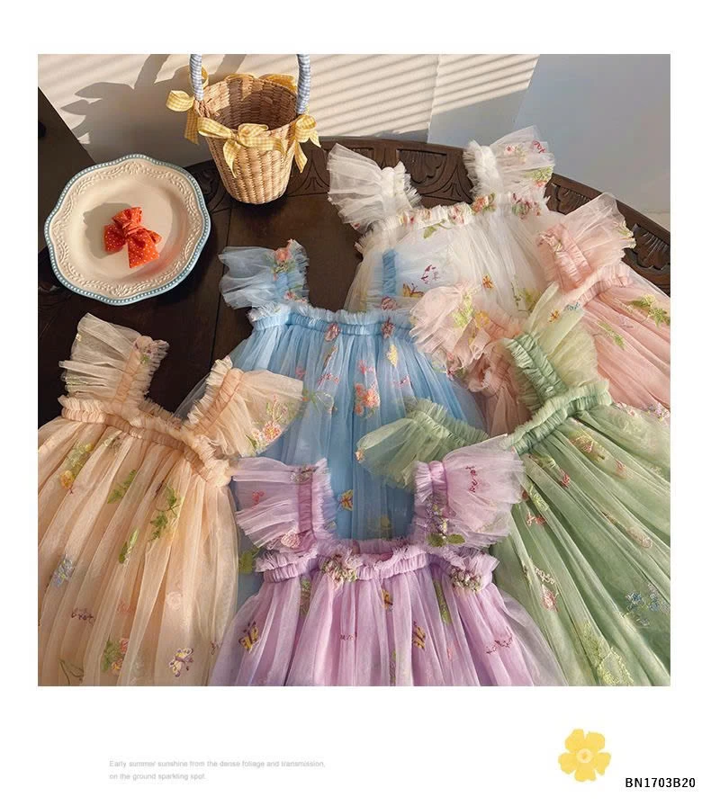 VÁY VOAN CÁNH TIÊN