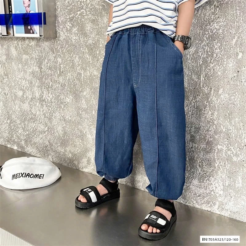 QUẦN BÔM JEANS TENCEL CHỐNG MUỖI