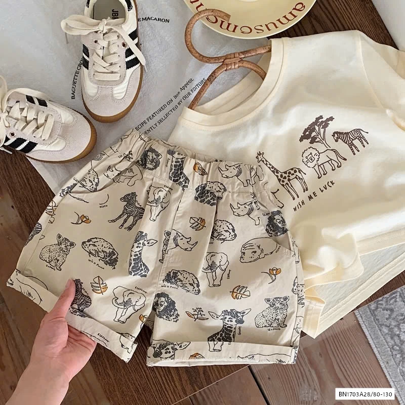 SHORT THÔ ĐỘNG VẬT