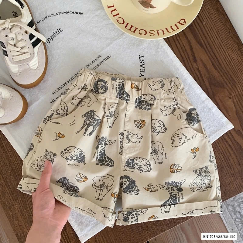 SHORT THÔ ĐỘNG VẬT