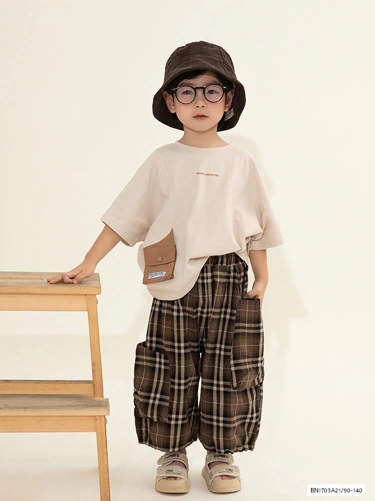 ÁO THUN HÀN QUỐC TÚI BÊN