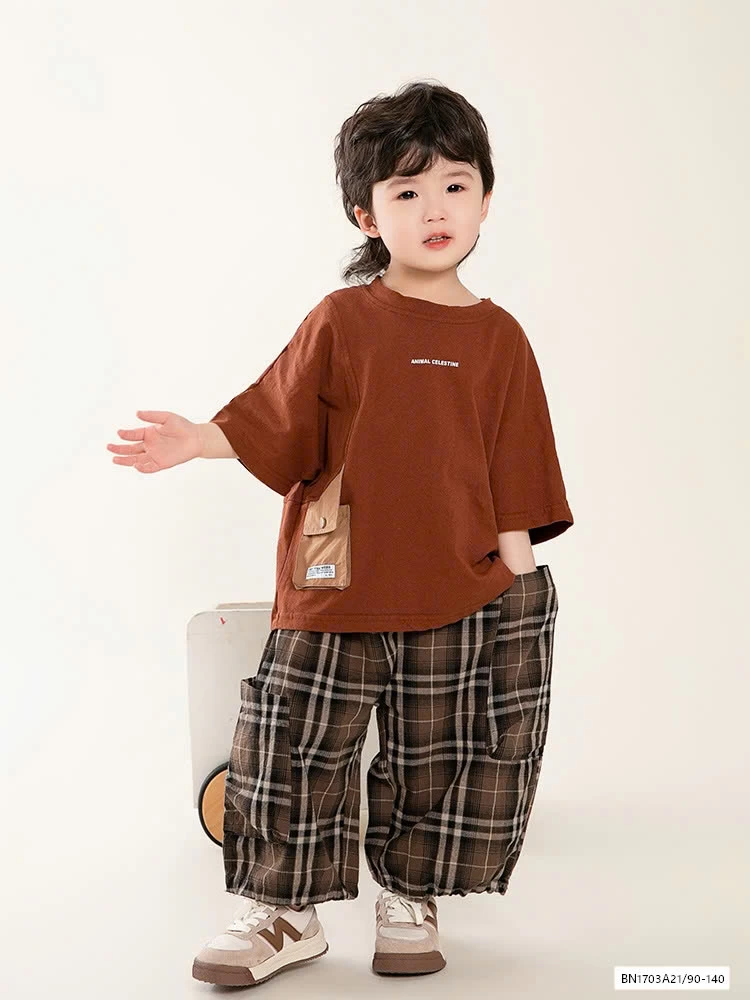 ÁO THUN HÀN QUỐC TÚI BÊN