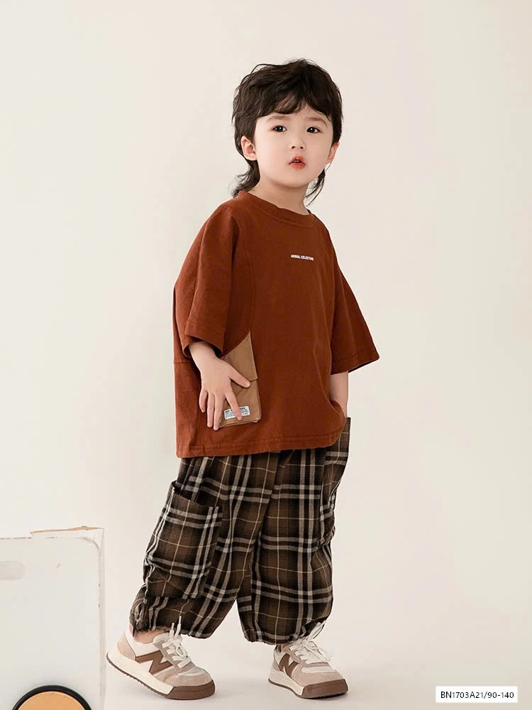 ÁO THUN HÀN QUỐC TÚI BÊN