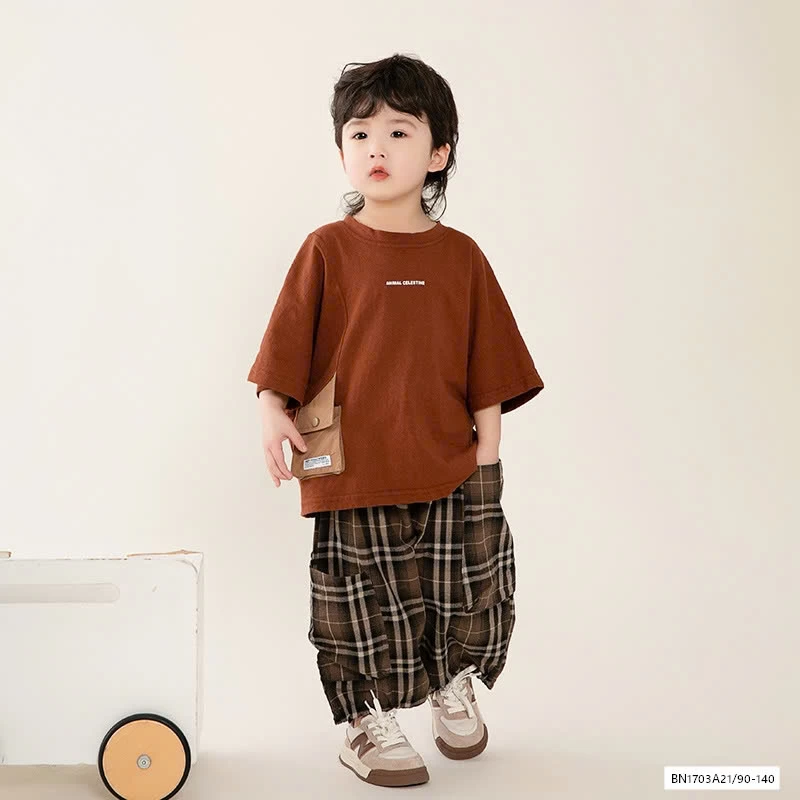 ÁO THUN HÀN QUỐC TÚI BÊN