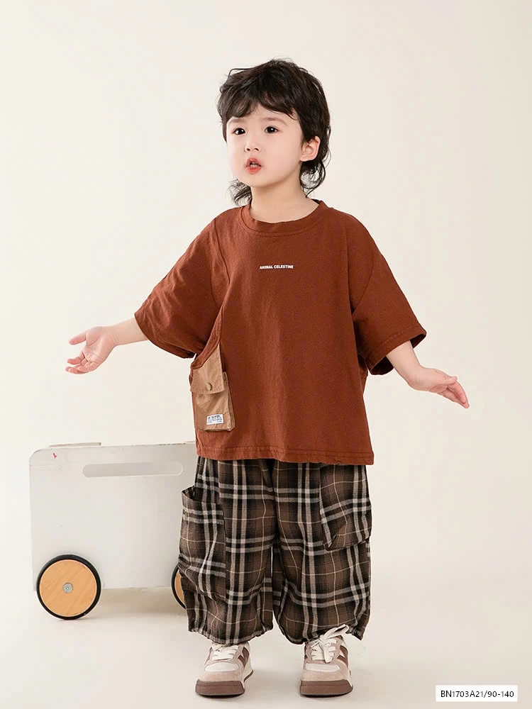 ÁO THUN HÀN QUỐC TÚI BÊN