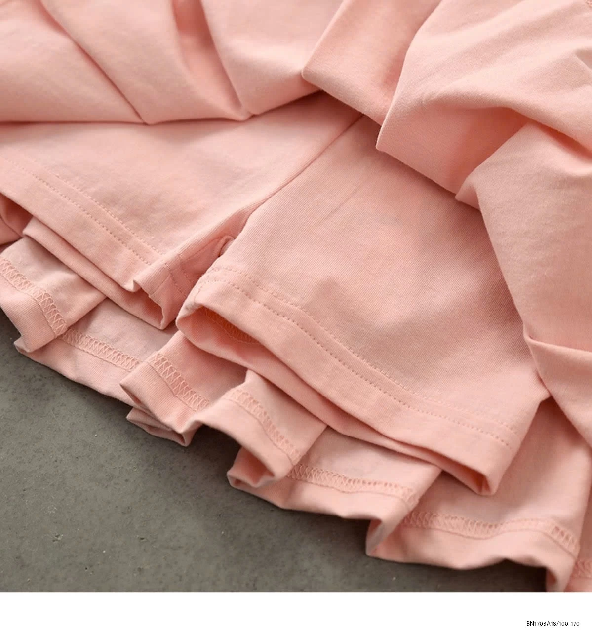 QUẦN VÁY COTTON XẾP LY