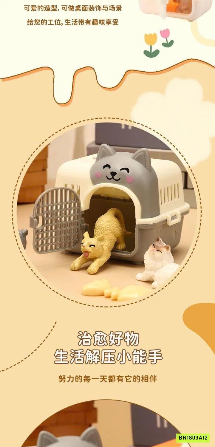 BỘ ĐỒ CHƠI THÚ CƯNG MINI 39 CHI TIẾT