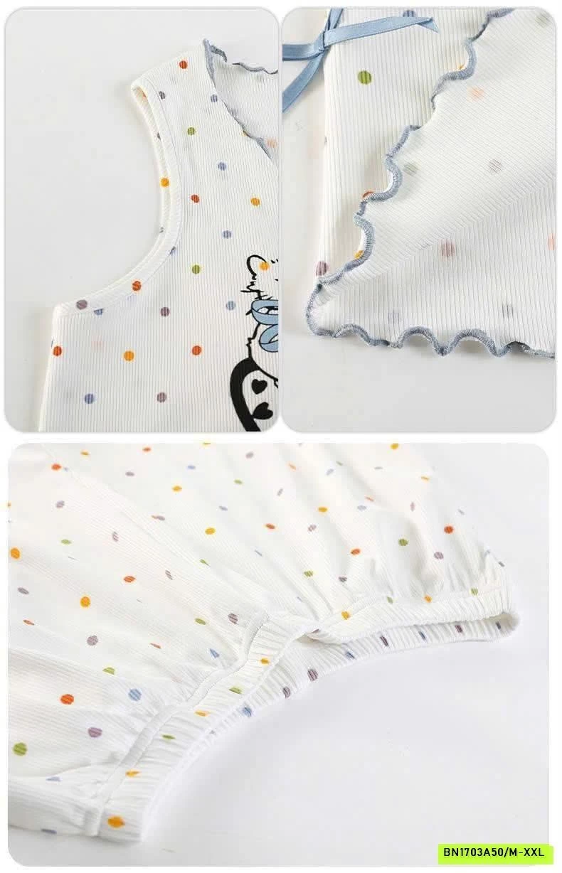 BỘ MẶC NHÀ SÁT NÁCH KÈM ĐỆM NGỰC