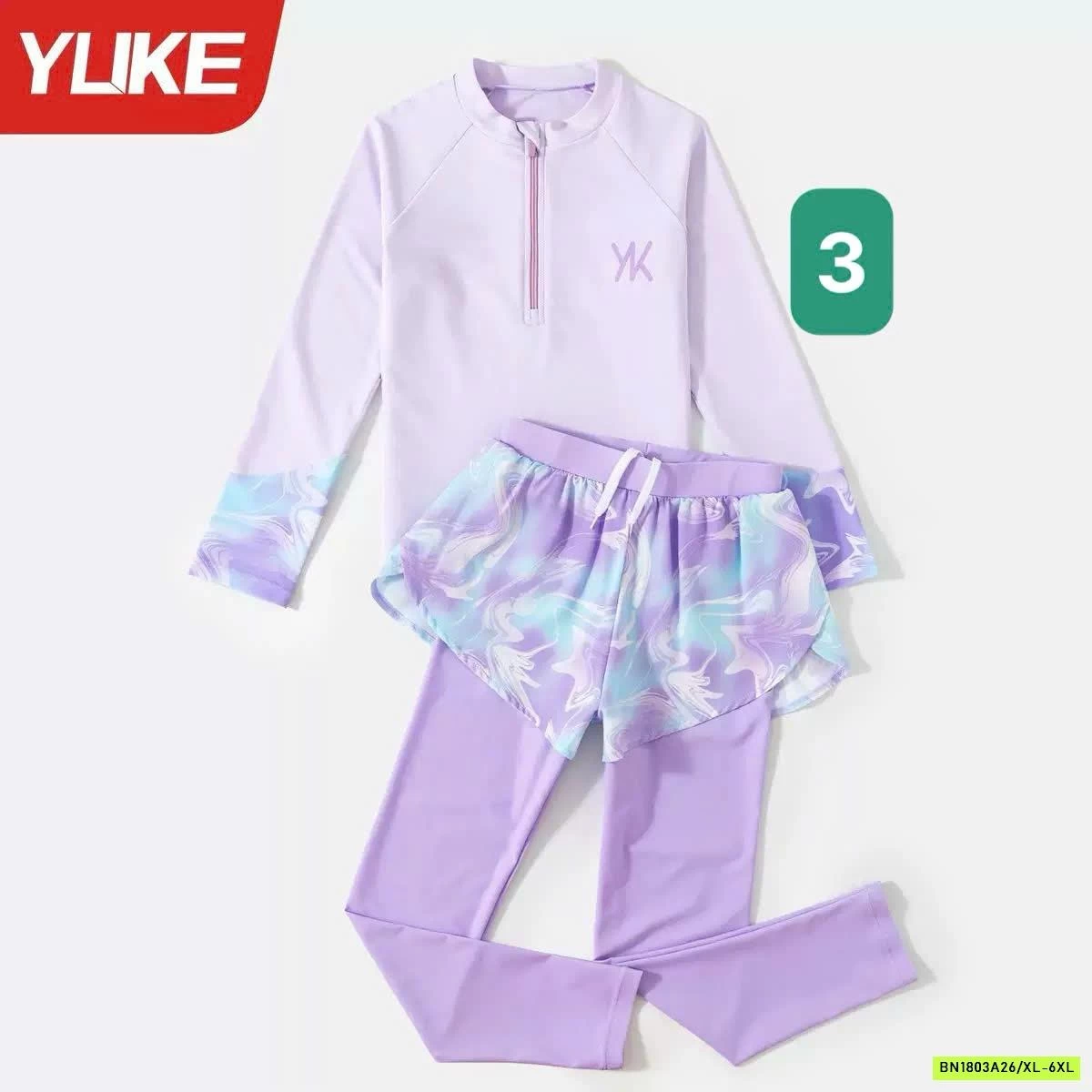 SÉT BƠI DÀI HỌA TIẾT CHO BG YLIKE