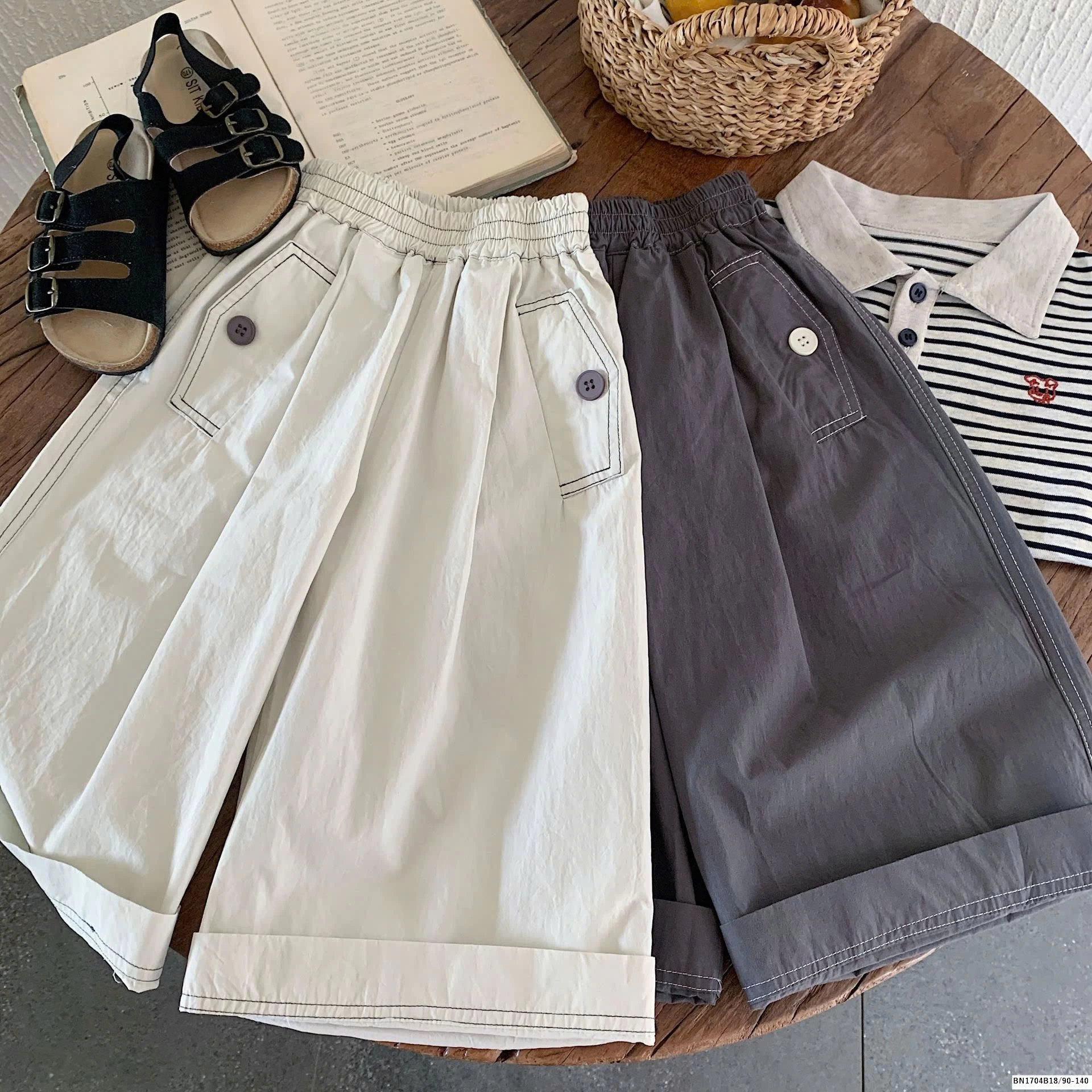 QUẦN HÀN QUỐC ỐNG RỘNG