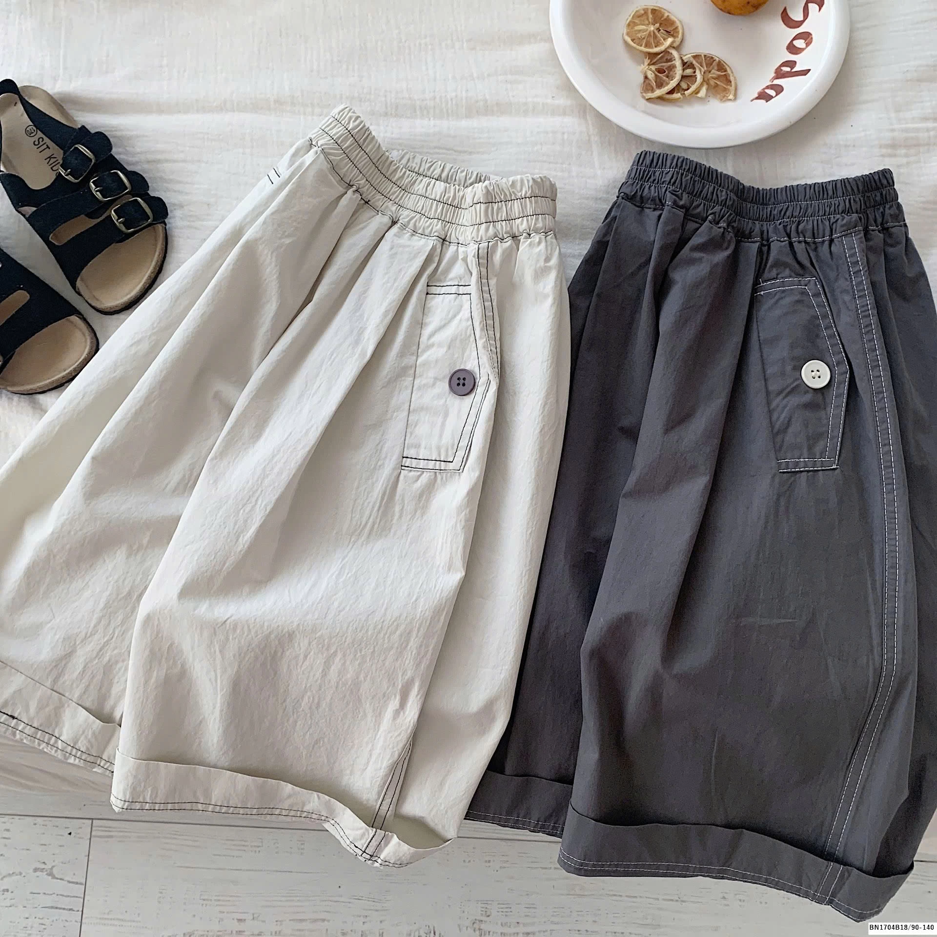 QUẦN HÀN QUỐC ỐNG RỘNG