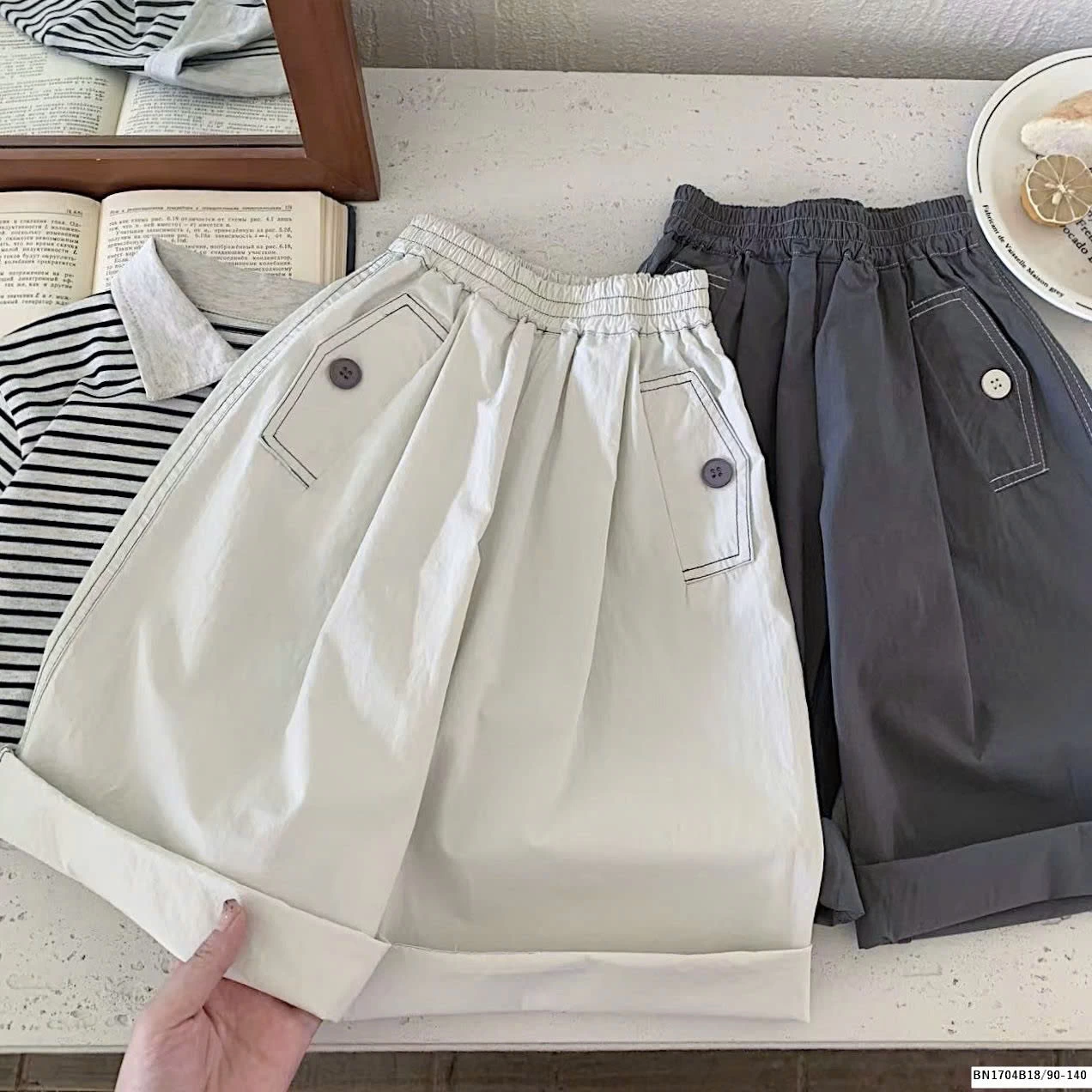 QUẦN HÀN QUỐC ỐNG RỘNG