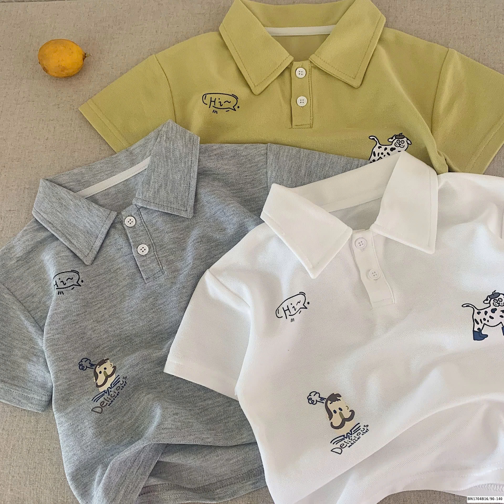 ÁO POLO HÌNH CÚN