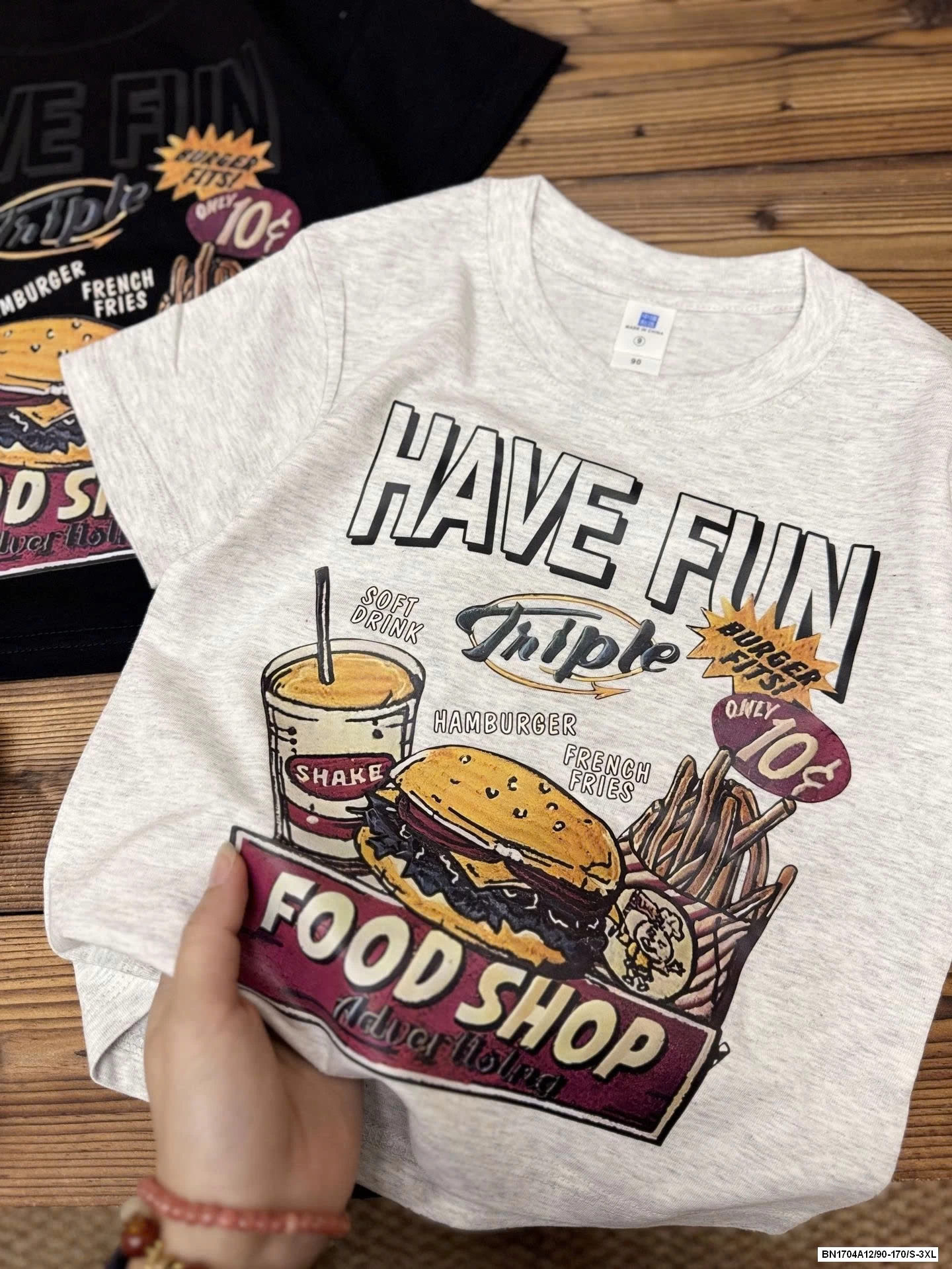 ÁO THUN FOODSHOP MẸ BÉ