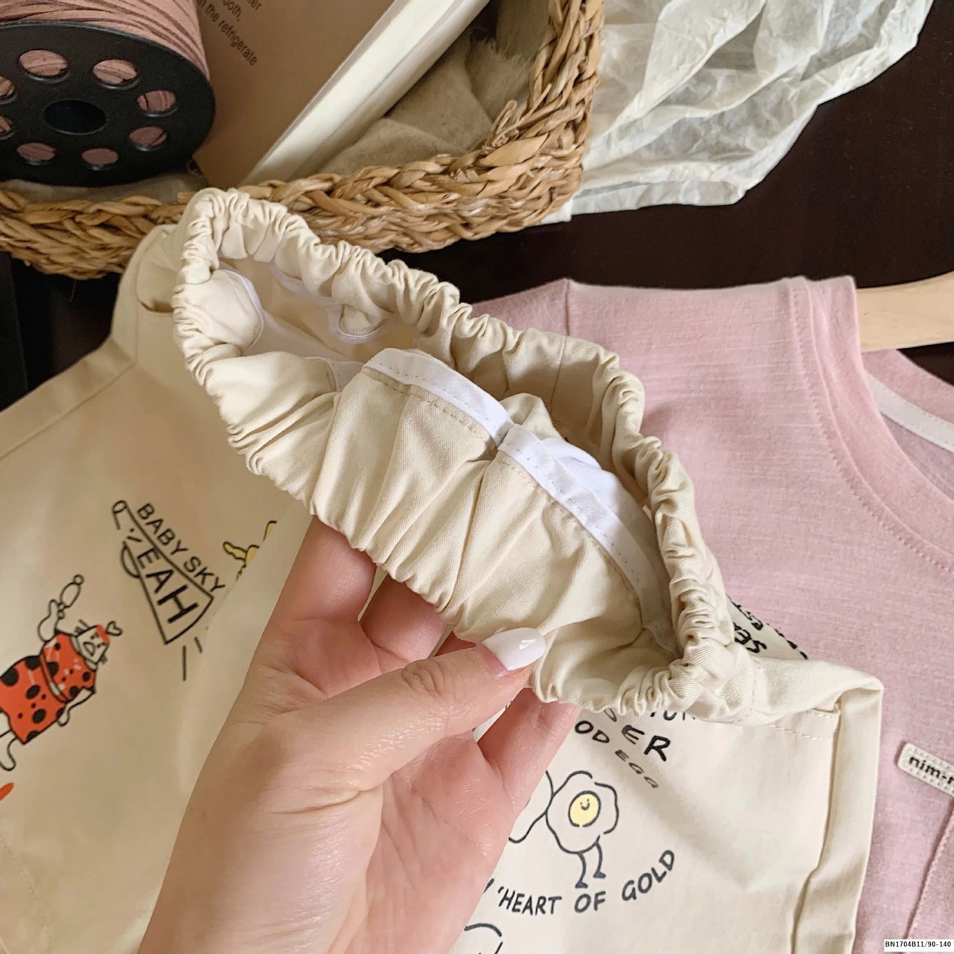 QUẦN SHORT IN HÌNH DỄ THƯƠNG