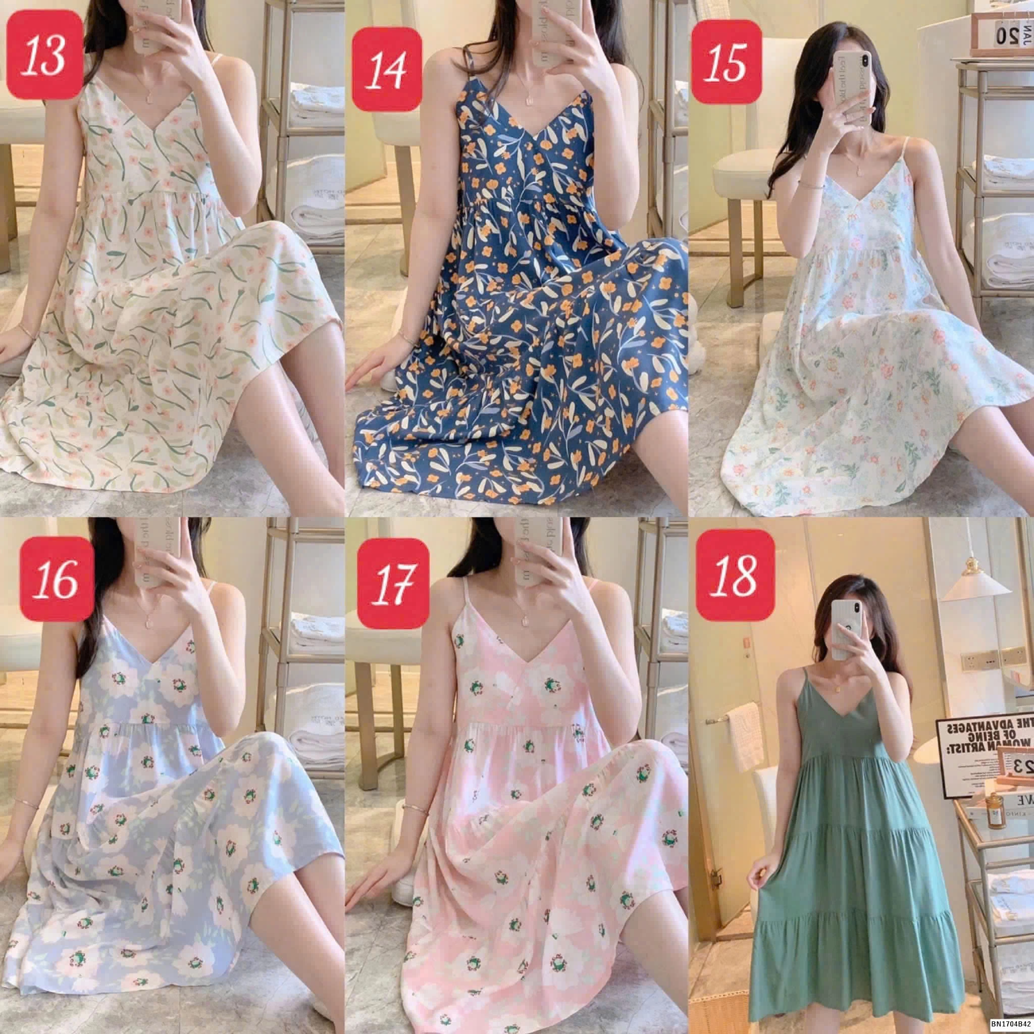 VÁY LANH 2 DÂY QUẢNG CHÂU