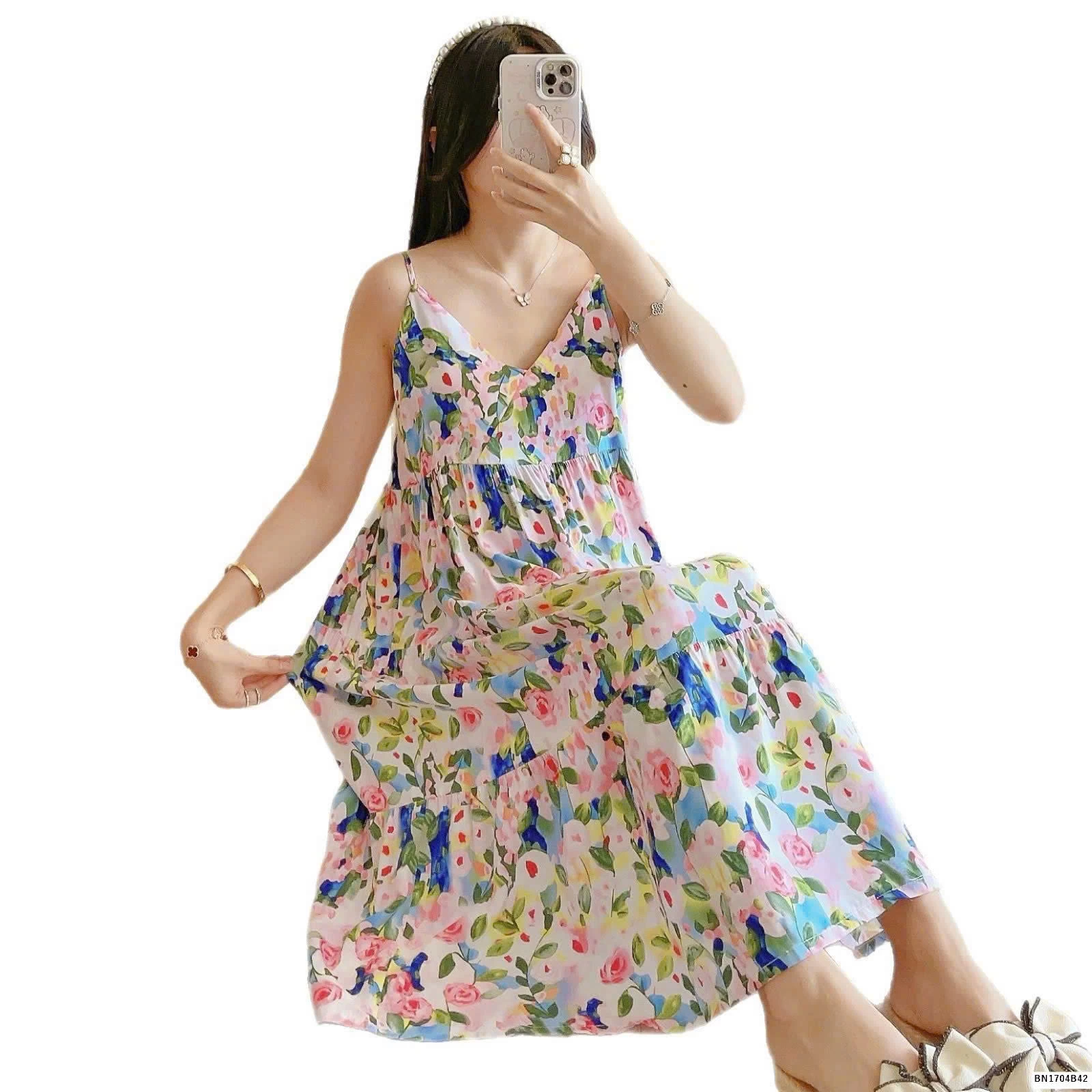 VÁY LANH 2 DÂY QUẢNG CHÂU