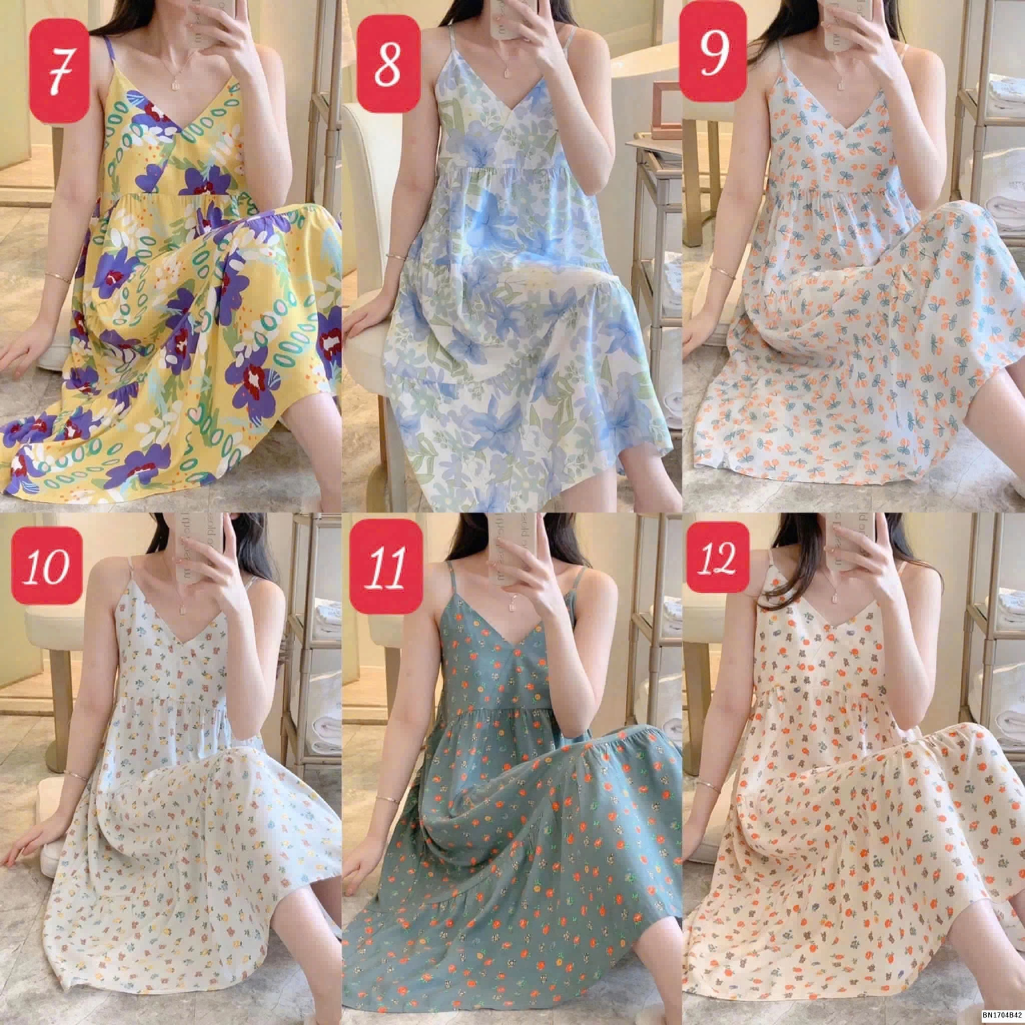 VÁY LANH 2 DÂY QUẢNG CHÂU